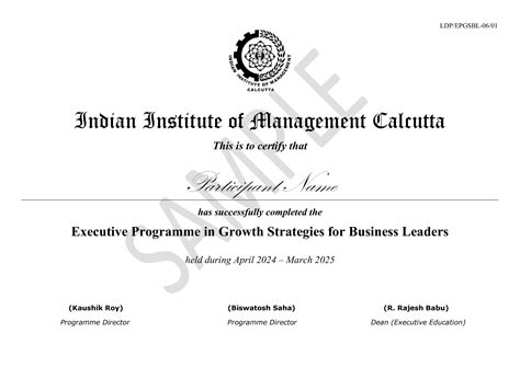 Executive Programme in Growth Strategies for Business Leaders (EPGSBL ...
