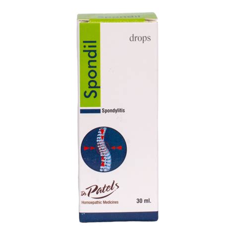 SPONDIL - Dr.Patels Homeopathic Medicines