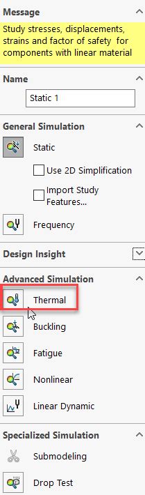 Image result for Static Thermal Simulation SolidWorks
