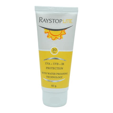 Raystop Lite SPF 30++ Sunscreen Lotion | Uses, Side Effects, Price ...