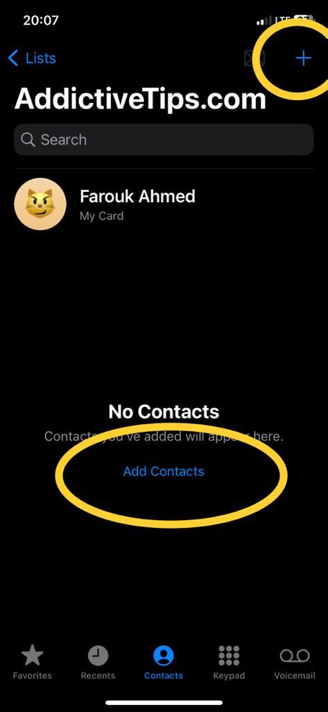 How to Create a Group Contact On iPhone 的图像结果