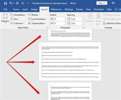 how to make 1 page landscape in word