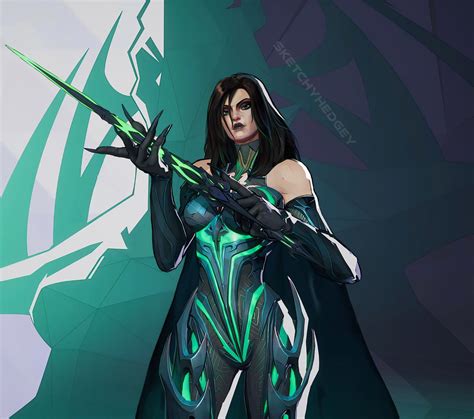 Marvel Rivals | Hela without her helmet.