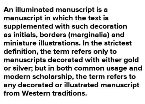 ProjectPrepare an illustrated manuscript with thehelp of the internet ...