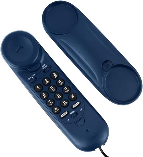 Beetel B26 Slim Corded Landline Phone,Ringer Volume Control,Wall/Desk ...