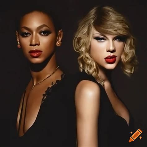 Beyonce and taylor swift together on Craiyon