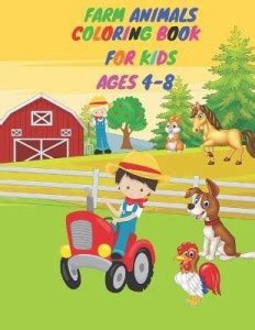 Farm Animals Coloring Book For Kids: Buy Farm Animals Coloring Book For ...