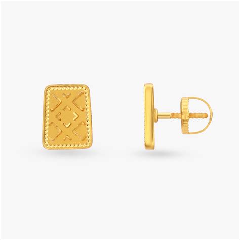 Everlasting Gold Stud Earrings