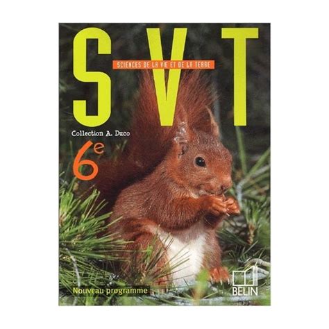 Image result for Programme SVT 6Eme