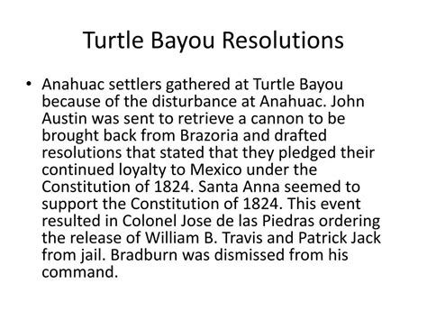 PPT - Causes of the Texas Revolution PowerPoint Presentation, free ...