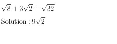 sqrt(8)+3sqrt(2)+sqrt(32)