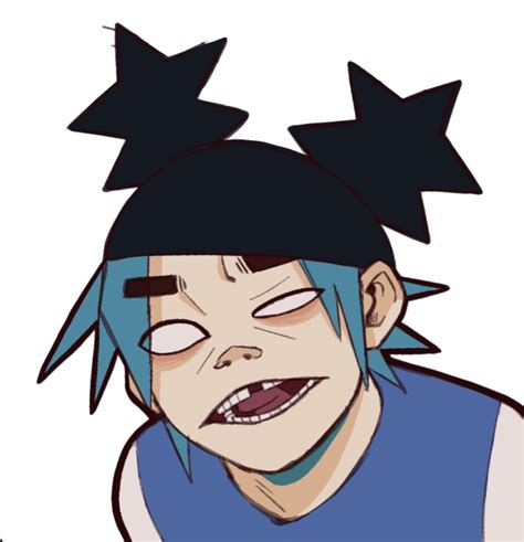 ⋆·˚ ༘ * Gorillaz 2-D in 2025 | Gorillaz art, Gorillaz fan art, Gorillaz ...