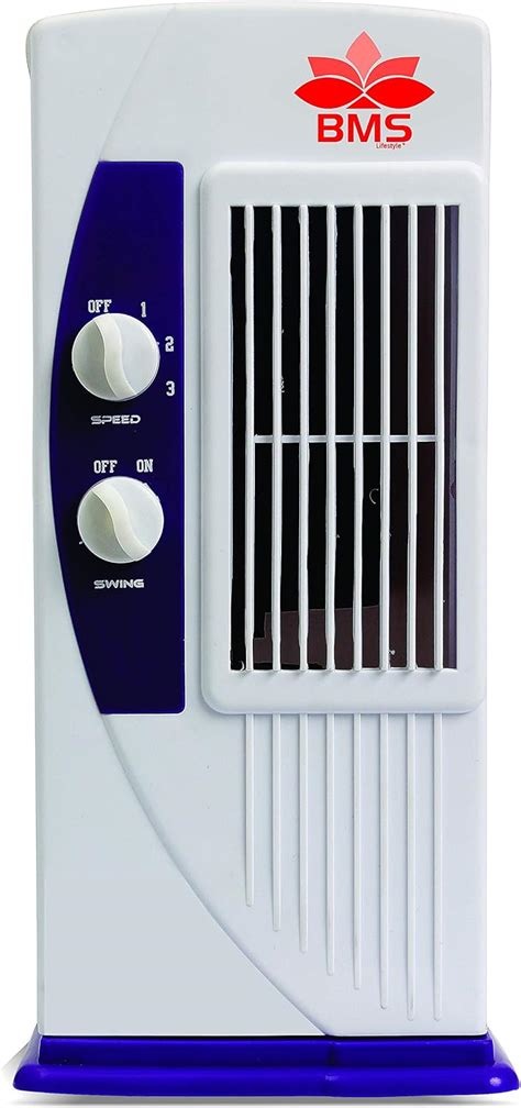 BMS Lifestyle TF-104 Portable Mini Tower Fan with 90 Degree Rotating ...