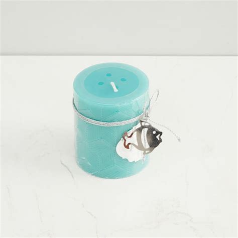 Buy Redolance Woody & Earthy Embossed Pillar Candle from Home Centre at ...