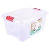 Aristo Multipurpose Plastic Storage Container Box With Wheels 70 Ltr ...