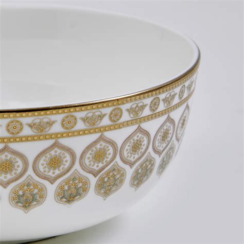 Buy Midas Bone China Printed Cereal Bowl - 600ml from Home Centre at ...