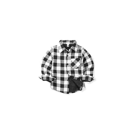 OCHENTA Boys Lined Flannel Shirt Plaid Shacket Long India | Ubuy