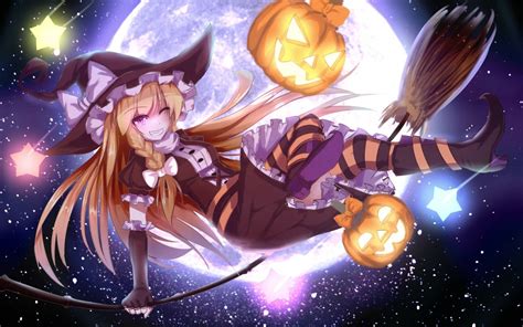 [100+] Fondos de fotos de Anime Halloween | Wallpapers.com