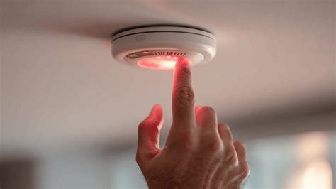 Smoke Detector Red Light: What to Do About It - Jack Cooper