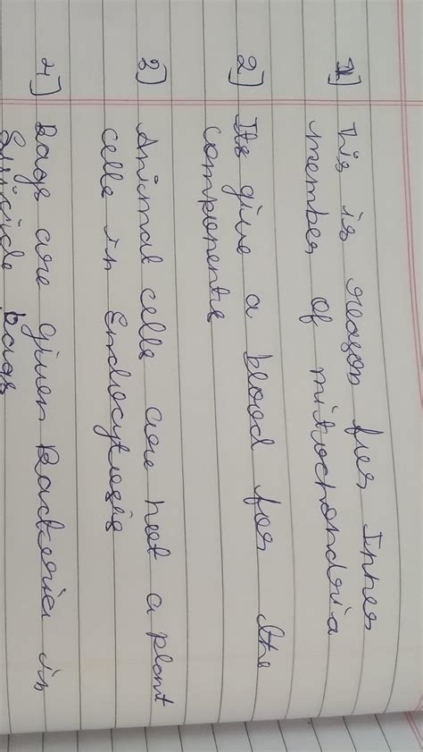 Give reason for the following;a) Inner membrane of mitochondria is ...