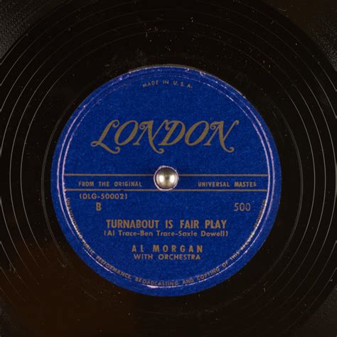 TURNABOUT IS FAIR PLAY : Al Morgan : Free Download, Borrow, and ...