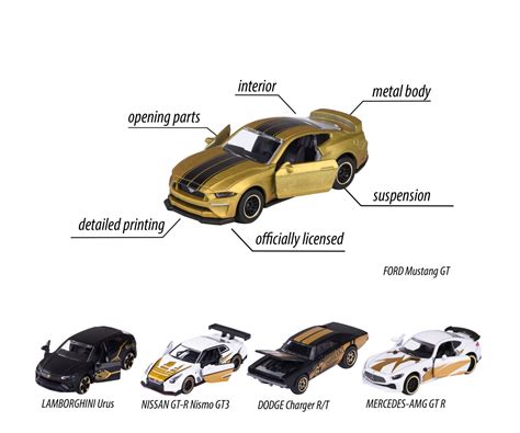 Buy Majorette Limited Edition 9 Series 5 Car Gift Set For Kids Ages 3 ...