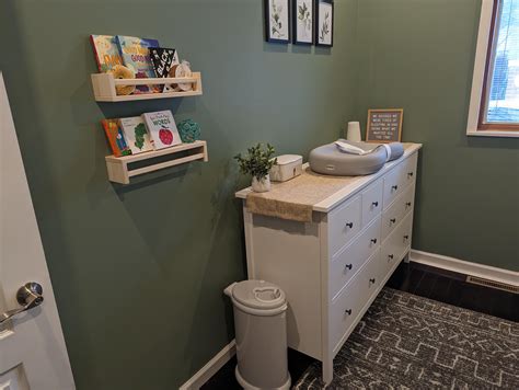 Our greenery/foliage themed nursery is pretty much finished at 31w : r ...