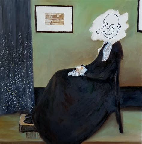 Mr. Bean's Art. Handmade Mr. Beans Whistlers Mother - Etsy Australia