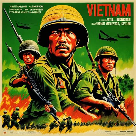 Vietnam War Movie Poster - Epic Vietnam War Movie Poster in ...