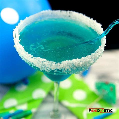 Blue Raspberry Lemonade Margarita Drink - Foodzetic