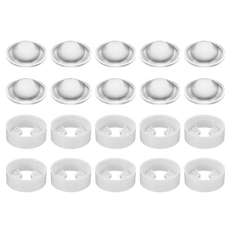 PATIKIL Lente convexa LED de 23 x 8 mm, 10 juegos de lentes de ...