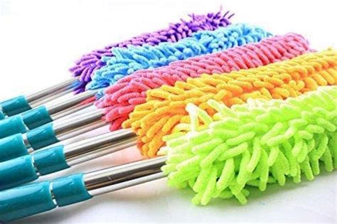 Multipurpose Microfiber Dust Cleaning Washable Duster with Expandable ...