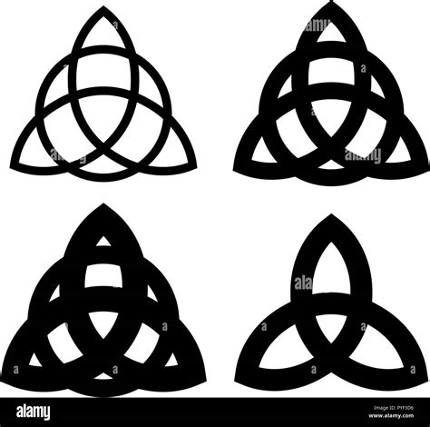 Triquetra Charmed Symbol - The triquetra symbol in a circle became well ...