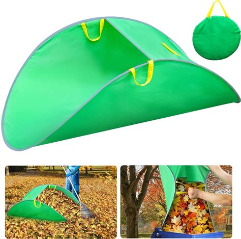 Amazon.com : Tryly Leaf Collector, Foldable Leaf Bags, Portable Pop Up ...