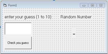 Image result for Random Number Guessing Game Visual Basic