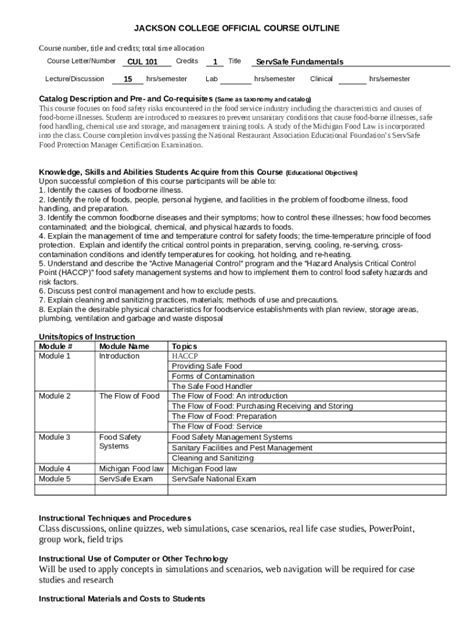 Image result for ServSafe Training Modules