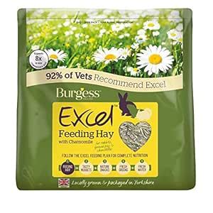 Buy Burgess Excel Chamomile Feeding Hay (500g) (May Vary) Online at Low ...