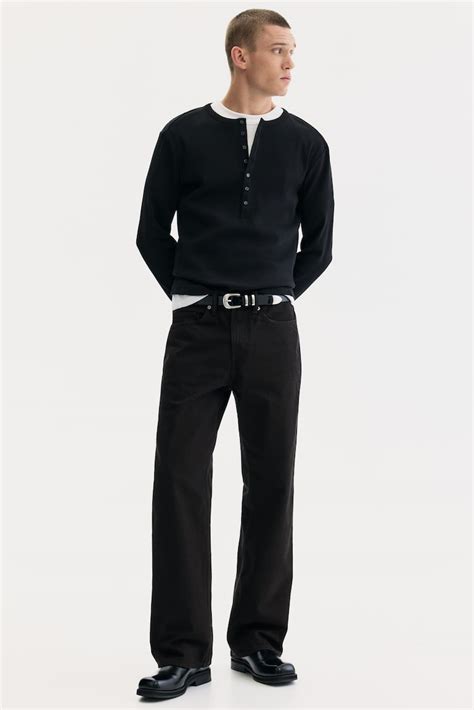 Men's Relaxed Jeans | Relaxed Fit & Straight Leg | H&M IN