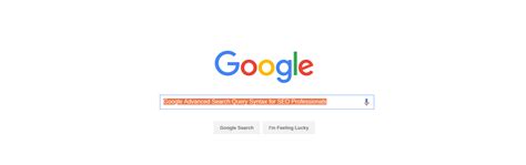 Image result for Google Search Syntax