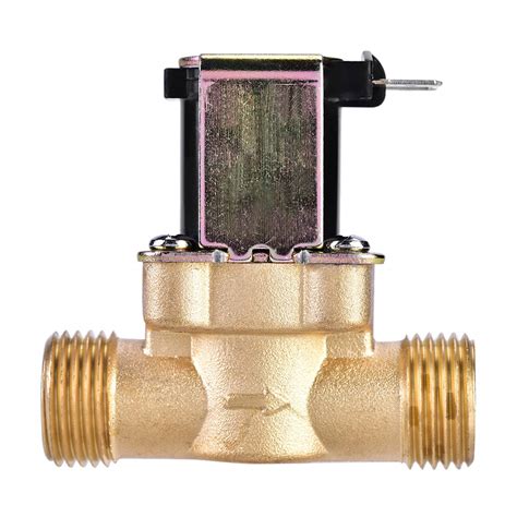 Buy Electrical Solenoid Magnetic Valve, 1/2" AC 220V Brass Water ...