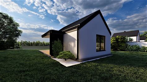 Domy do 70 metrów, drewniane domy prefabrykowane do 70 m2