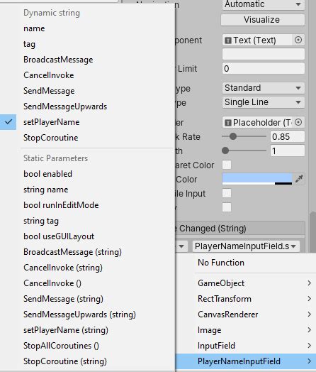 Unity Get Text From Input Field 的图像结果