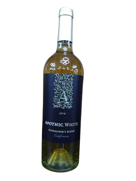 Apothic White Wine Blend 750ml 750 Ml — UPC 85000019733 — Go-UPC