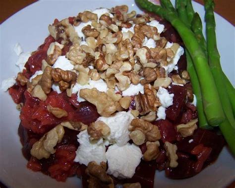 Beet Risotto With Goat Cheese and Walnuts Recipe - Food.com