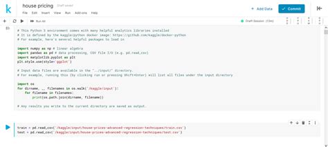 Kaggle Notebook Tutorial 的图像结果