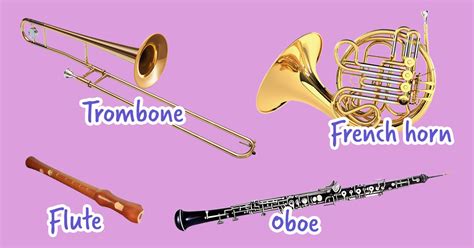 Types of Wind Instruments 的图像结果