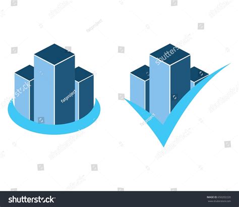 3D Building Logo 的图像结果