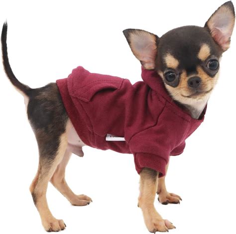 LOPHIPETS Dog Hoodies Sweatshirts for Small Dogs Teacup