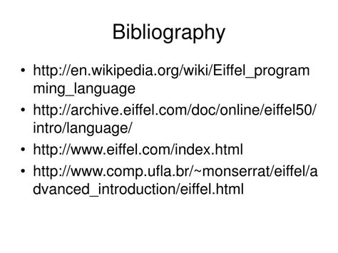 Eiffel Programming Language 的图像结果