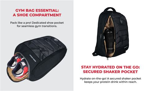 Fitpack Pro (Navy): Office cum Gym Backpack, Backpacks for Men, Fitpack ...